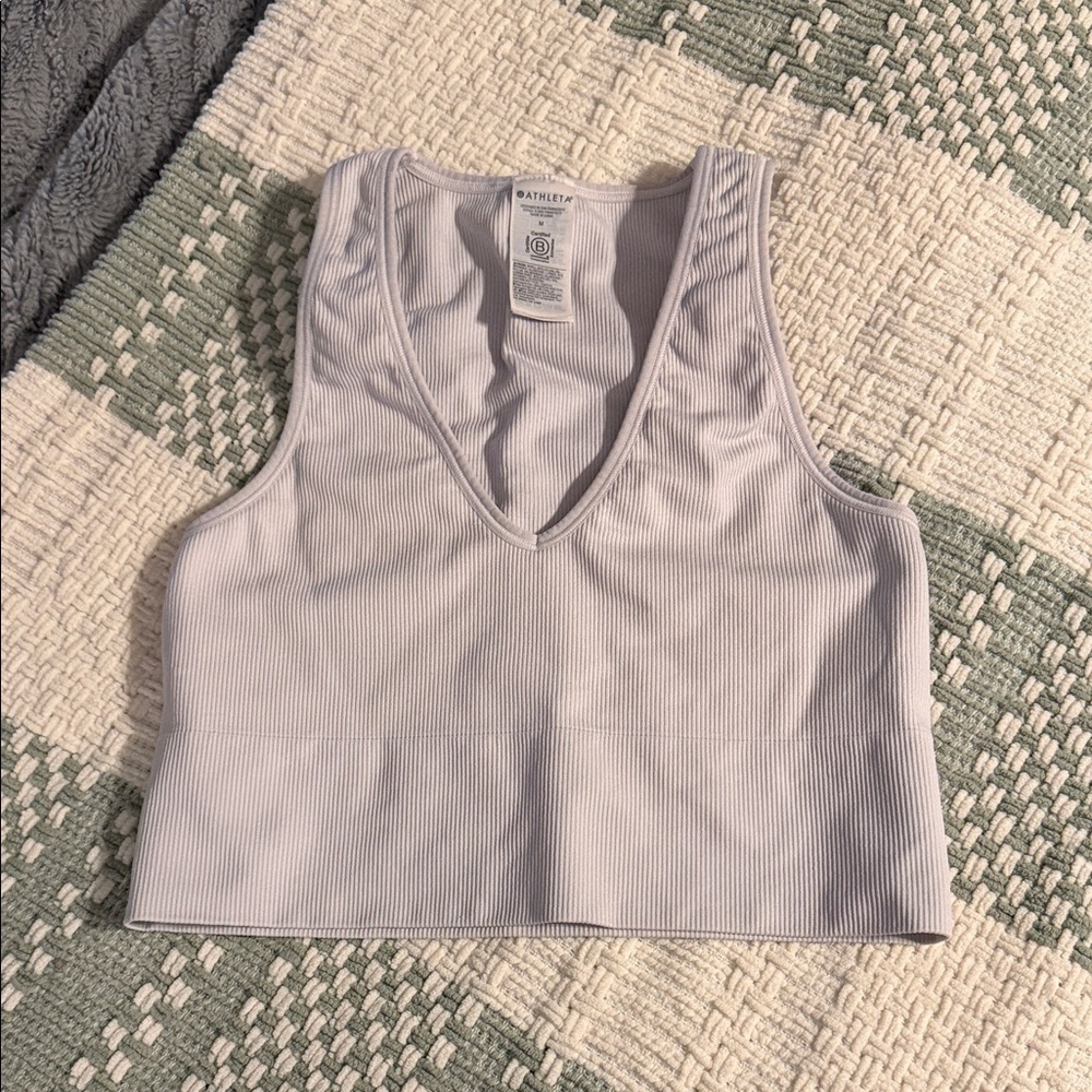 Athleta women’s ribbed sport bra
